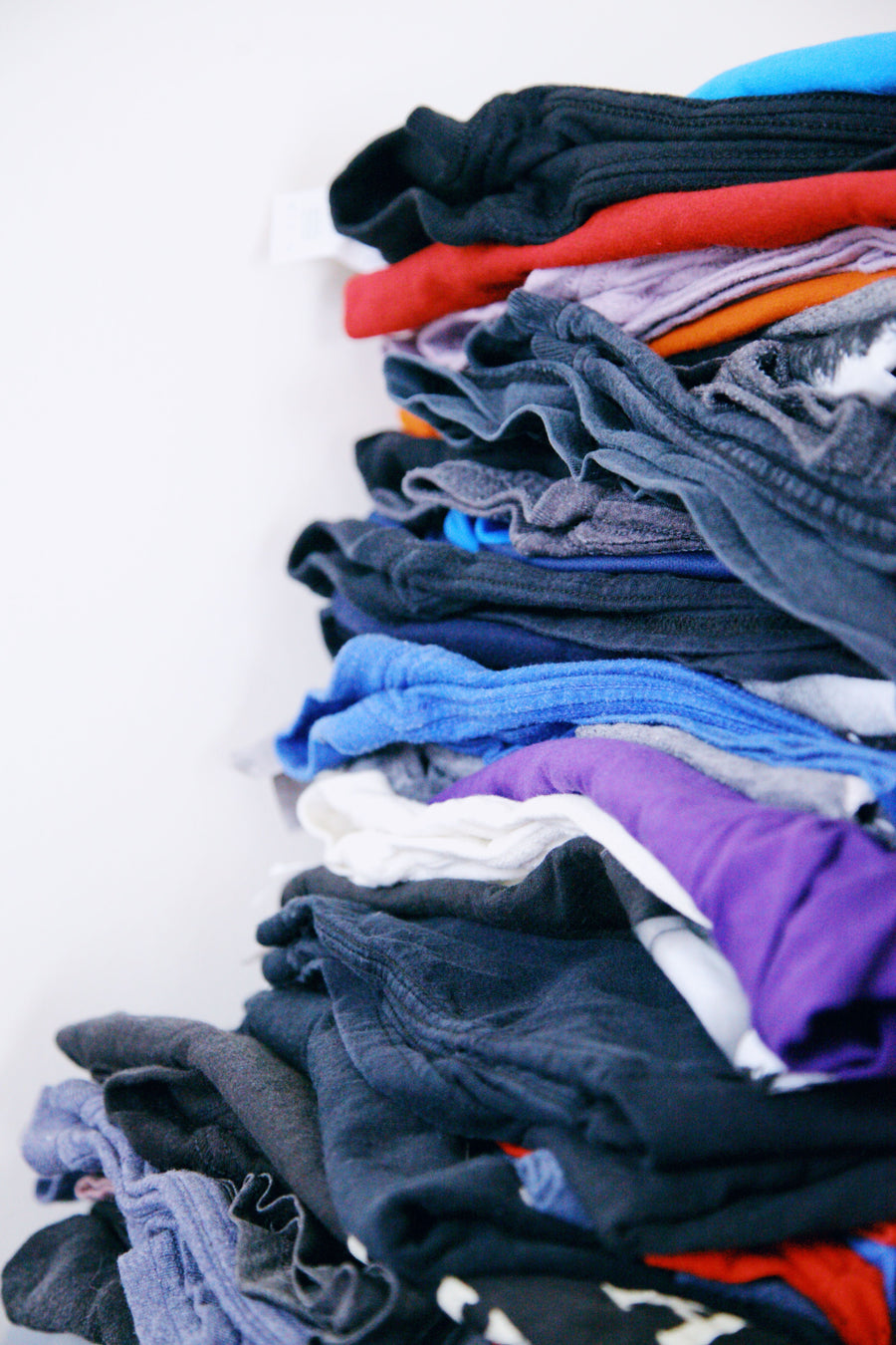 Freshly folded clothes
